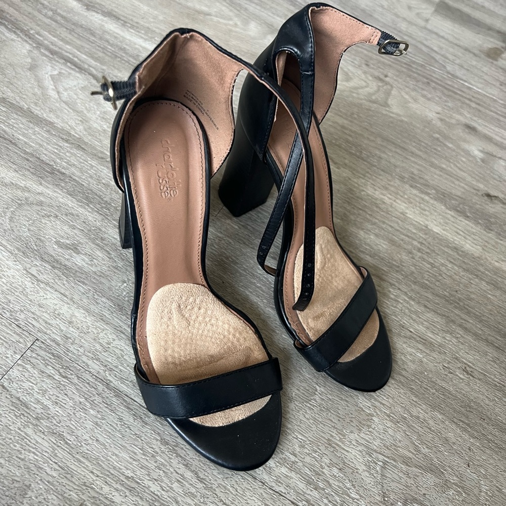 Black heels